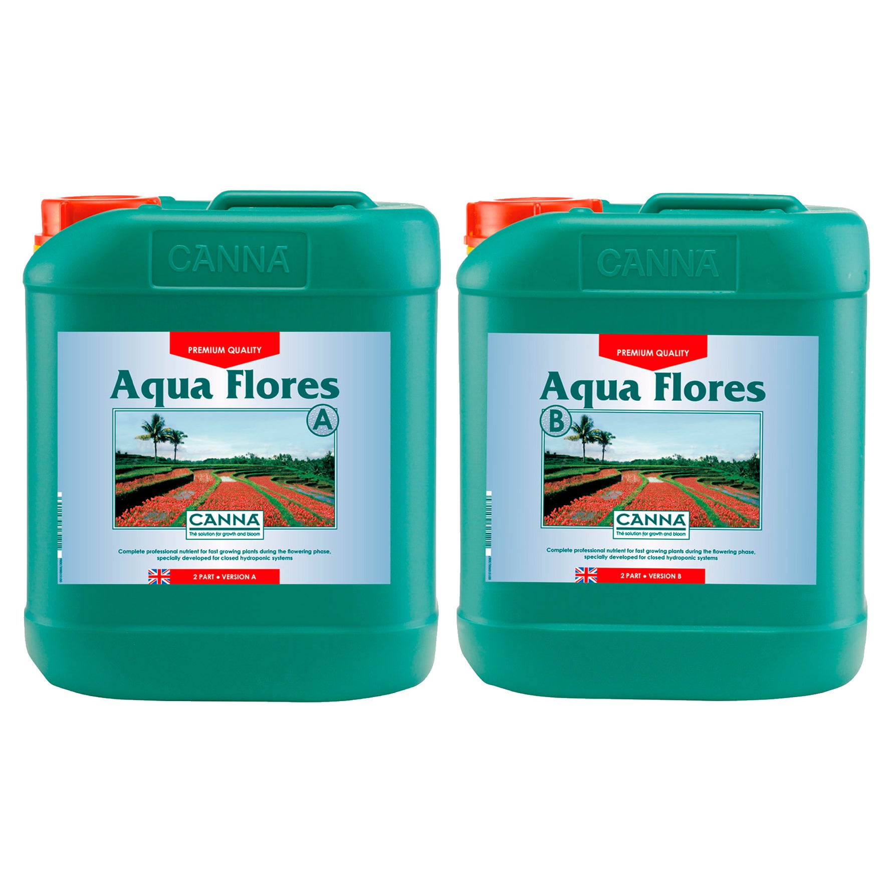 Canna Aqua Flores 5L (A + B Complete Set)
