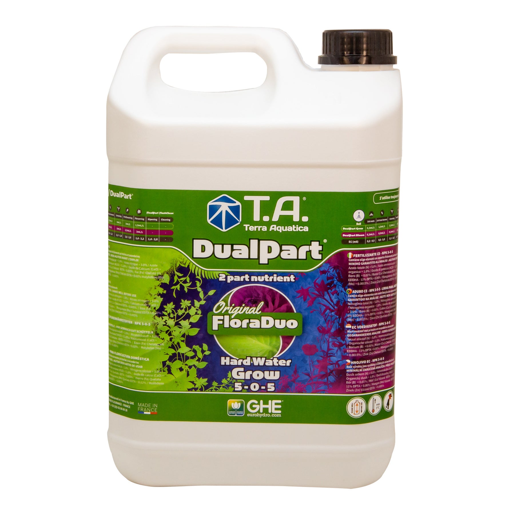 T.A. DualPart Grow HW 5L (GHE Flora Duo Gro)