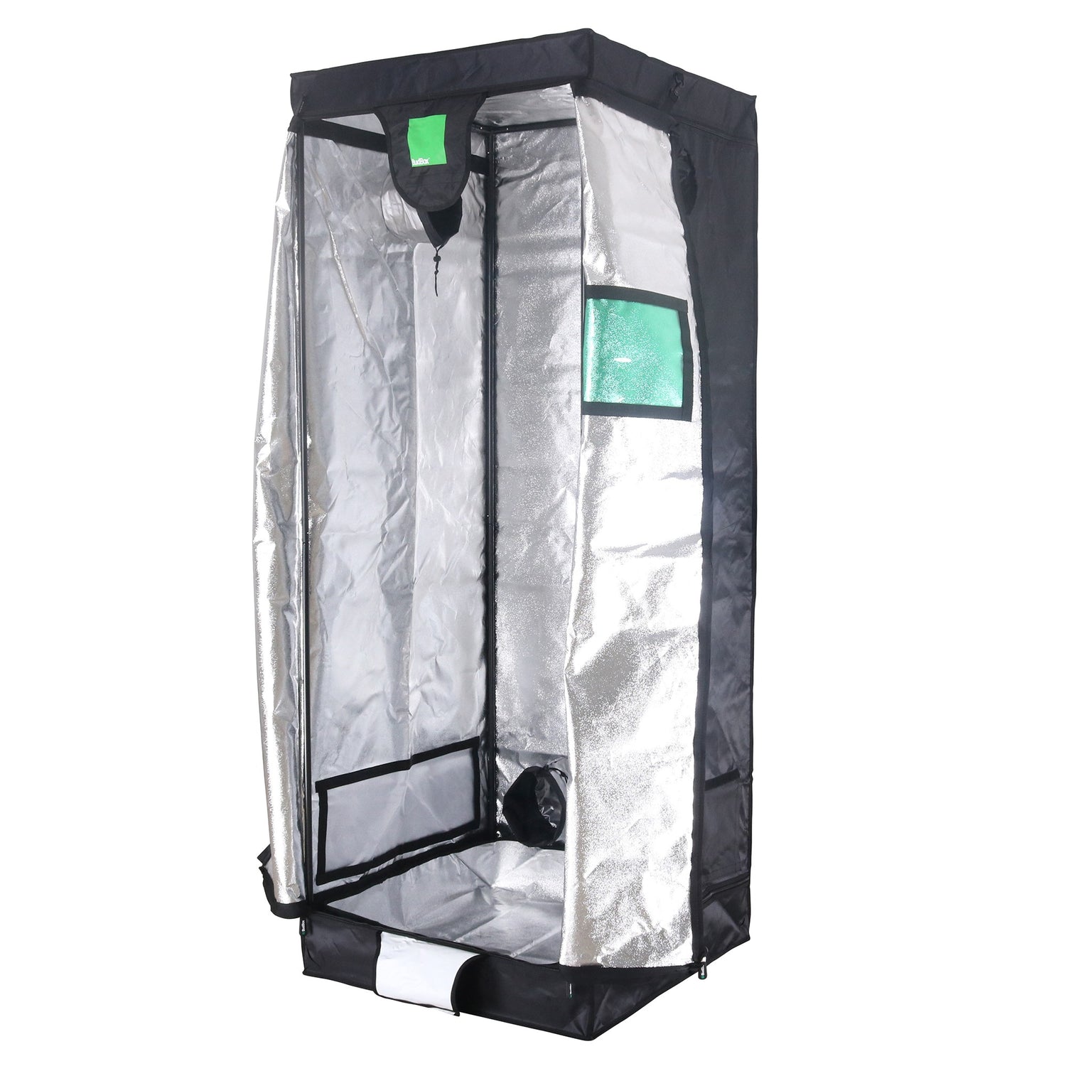 BudBox-Pro Tent 0.75m x 0.75 x 2 (Medium) Silver