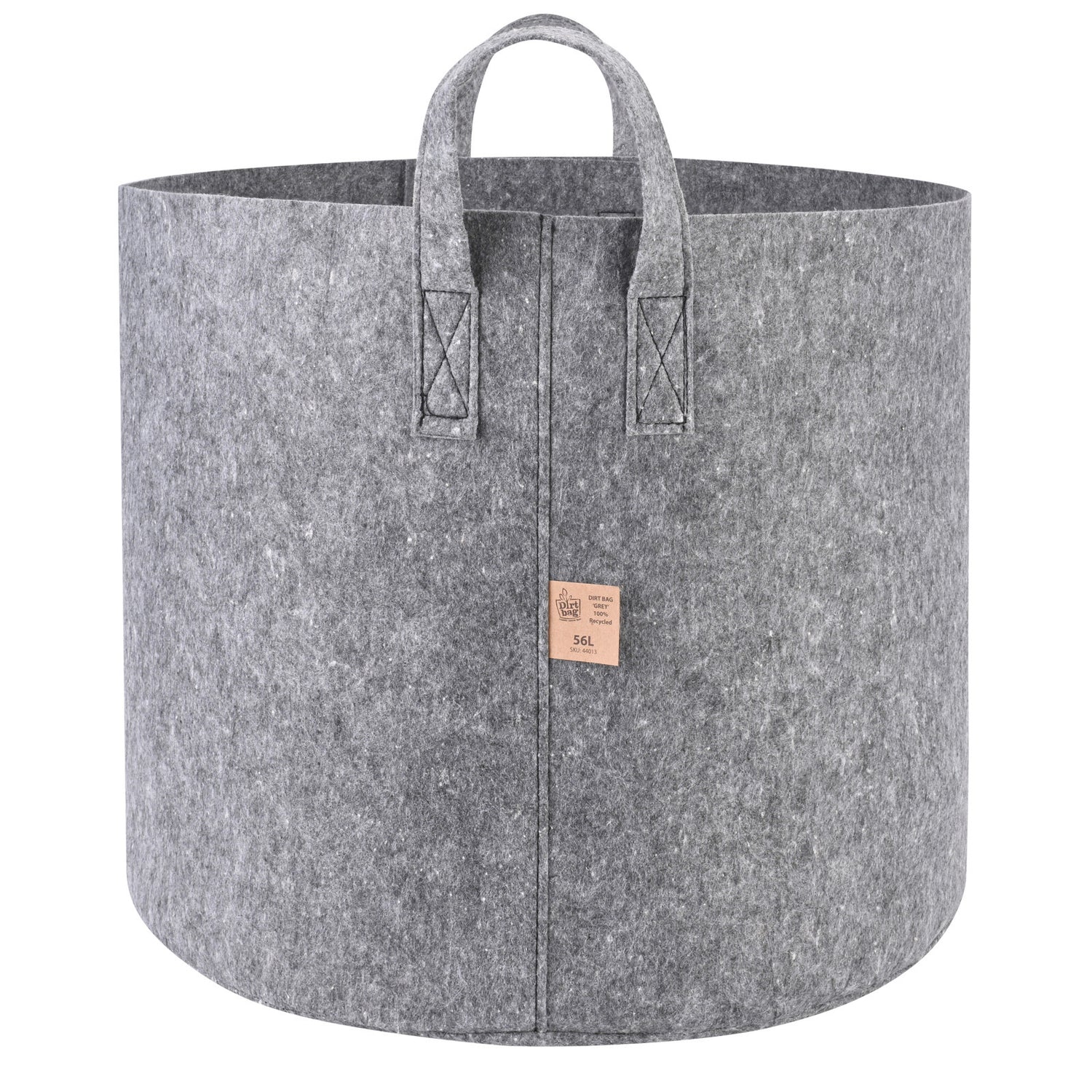 Dirt Bag Grey 56L (100% Recycled Fabric Pot) Pack of Ten