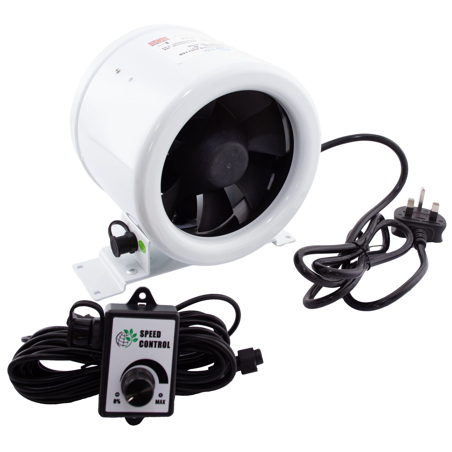 Pro Air EC Inline Fan 150mm (6") - 550m3/hr