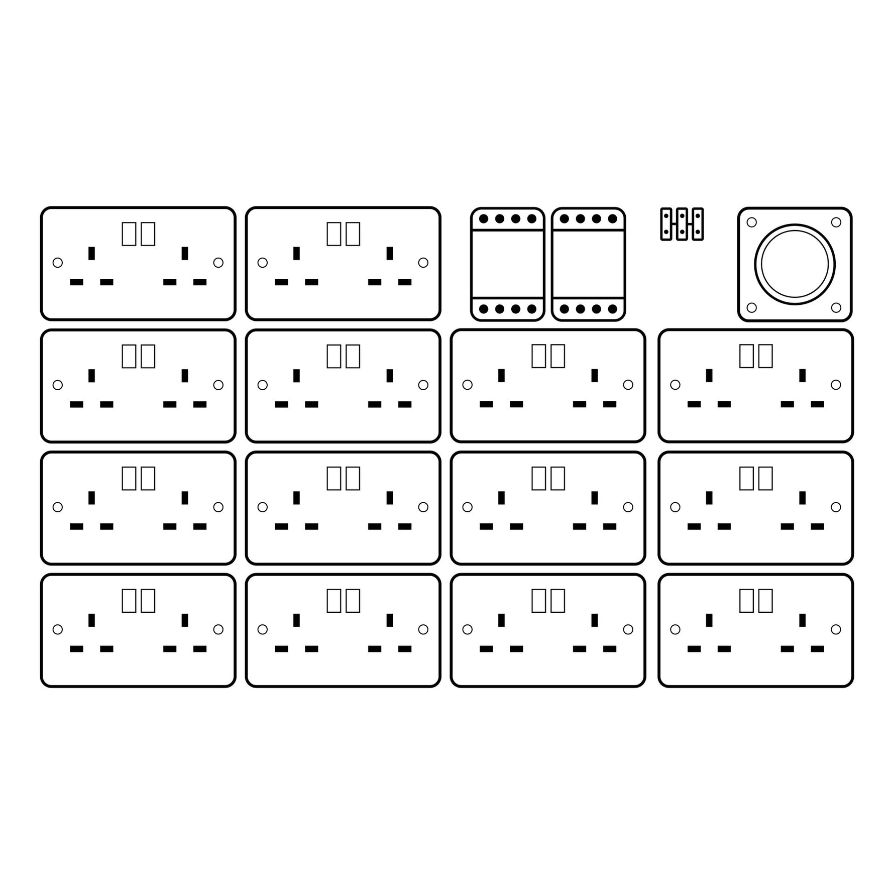 24+4 Way Contactor Board