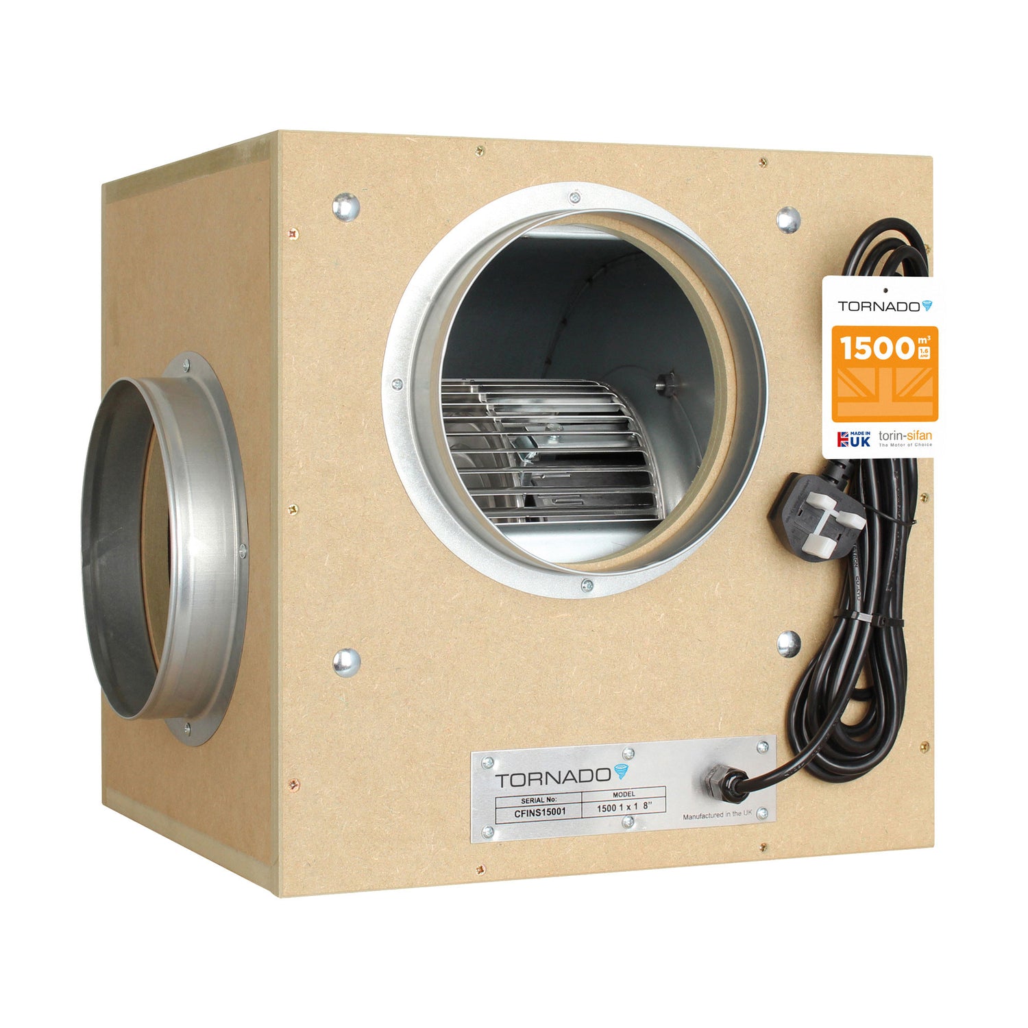 Century Box Fan 1500m3/hr - 150mm (6")