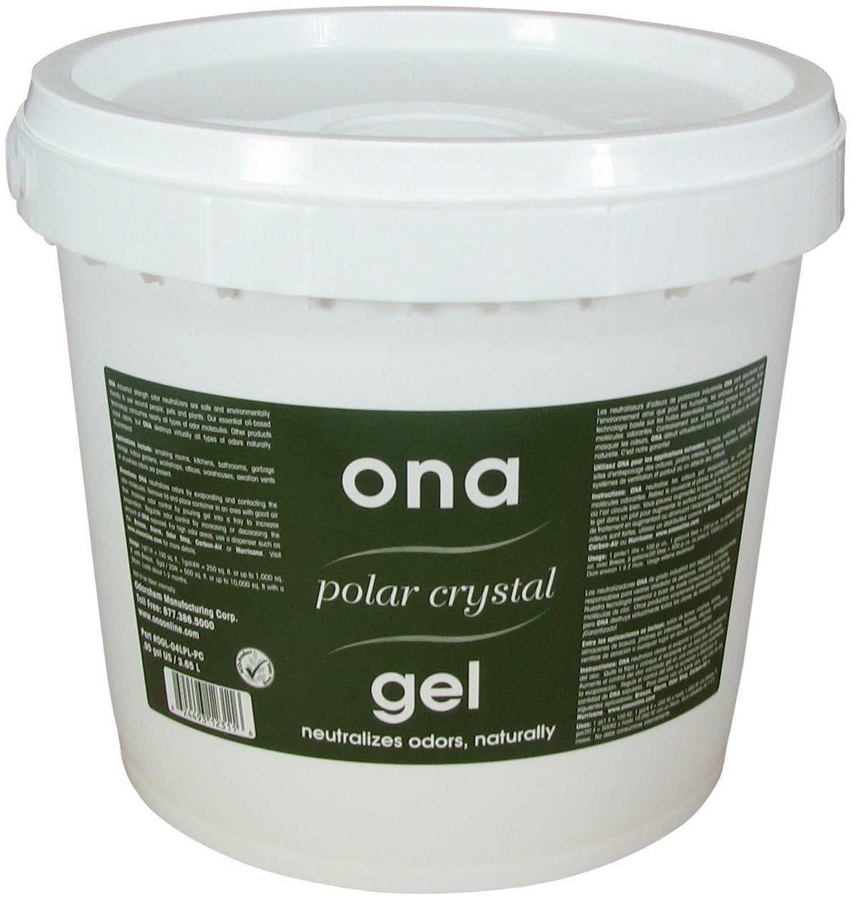 Ona Gel Pail 4L - Polar Crystal