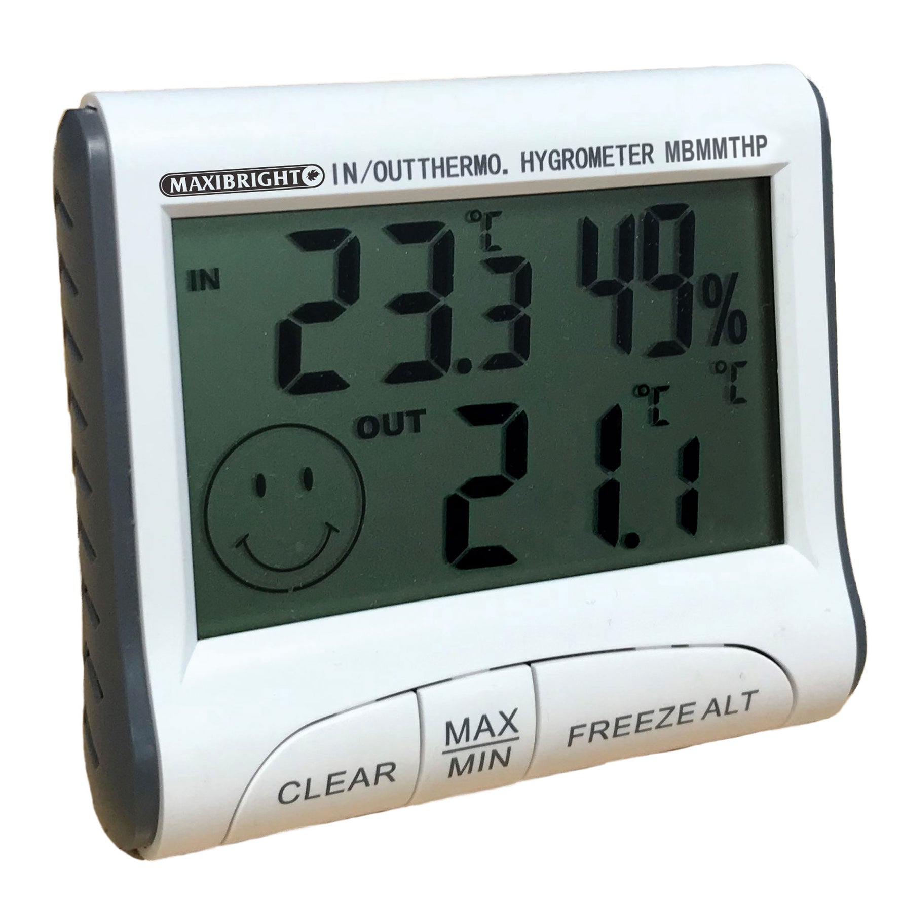 Maxibright Min/Max Thermometer & Hygrometer with Probe