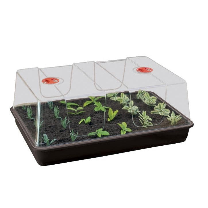 Garland XL High Dome Propagator Black Without Holes (No Box) - (B)