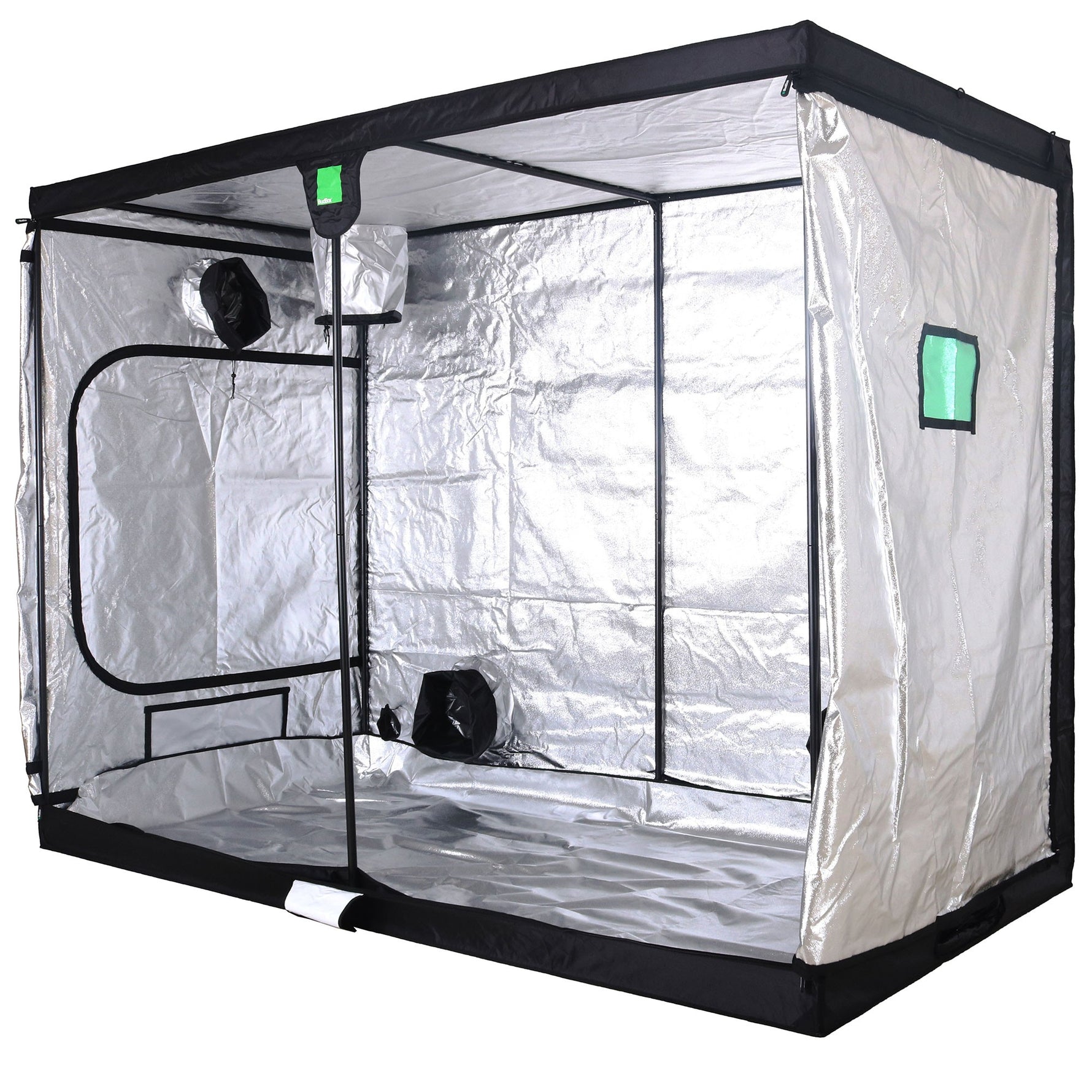 BudBox-Pro Tent 1.5m x 3.0 x 2.2 (XXL Plus - Tall) Silver (Set)