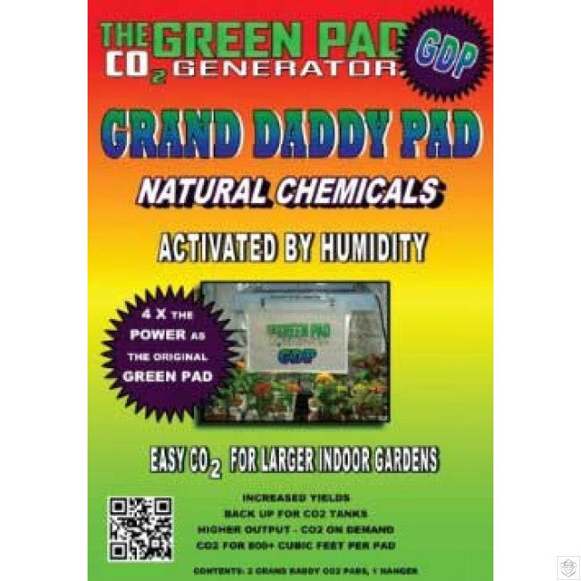 Green Pad Grand Daddy Co2 Generator (2 Pad Pack)