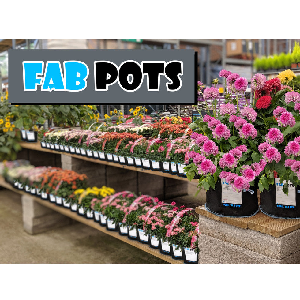 Fab Pots 18.9L Fabric Pot - 30cm (5 Pack) - 5 gal