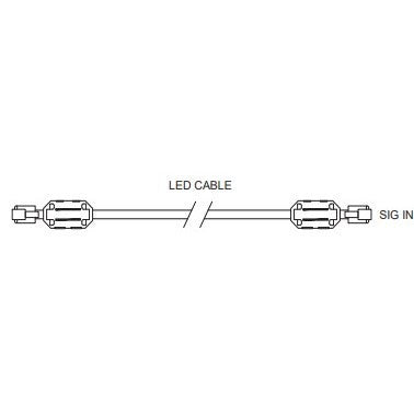 Maxibright Juno/Varidrive Signal Cable (LED to LED) 2M
