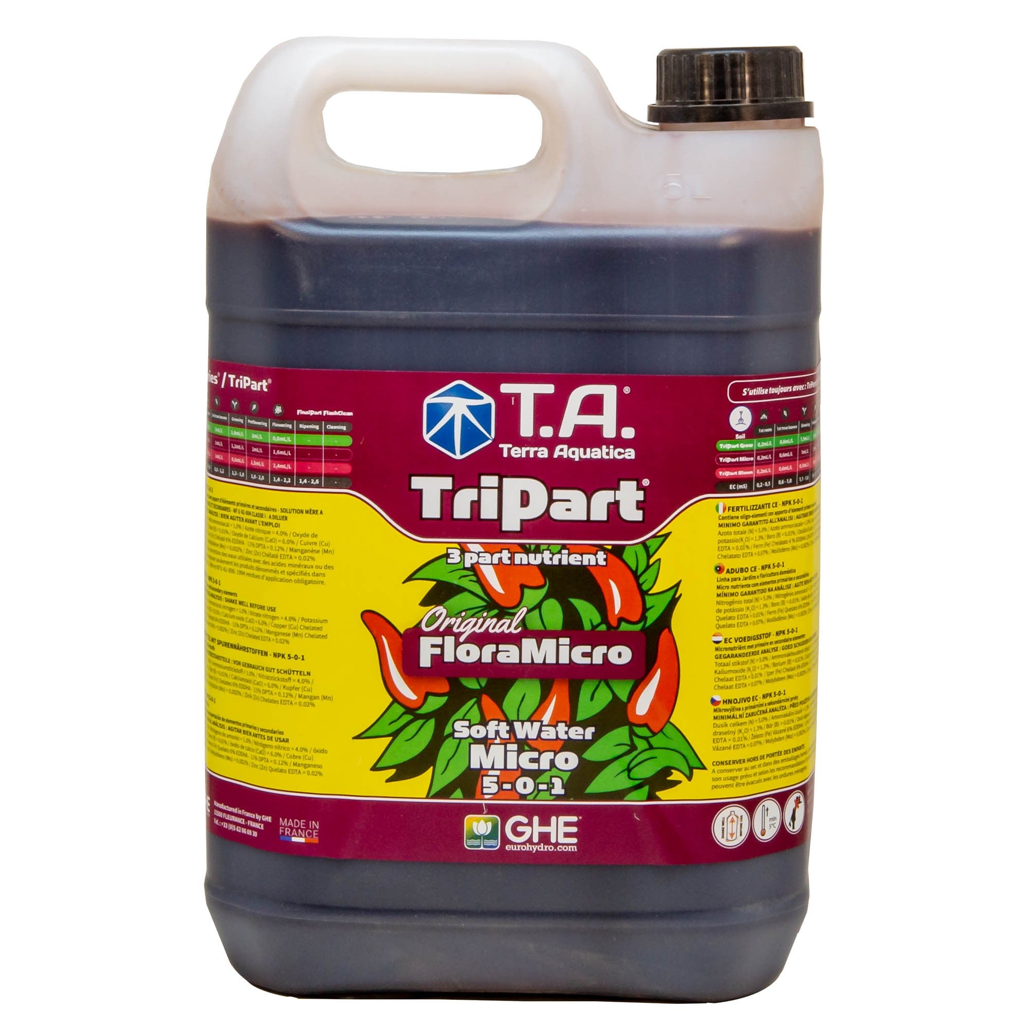 T.A. TriPart Micro SW 5L (GHE Flora Micro)