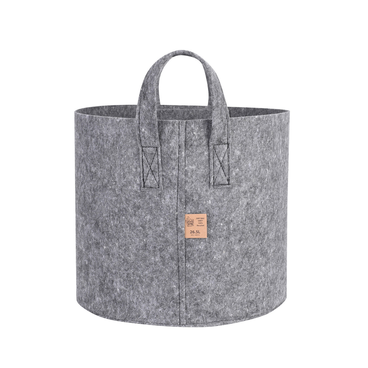 Dirt Bag Grey 26.5L (100% Recycled Fabric Pot) Pack of Ten