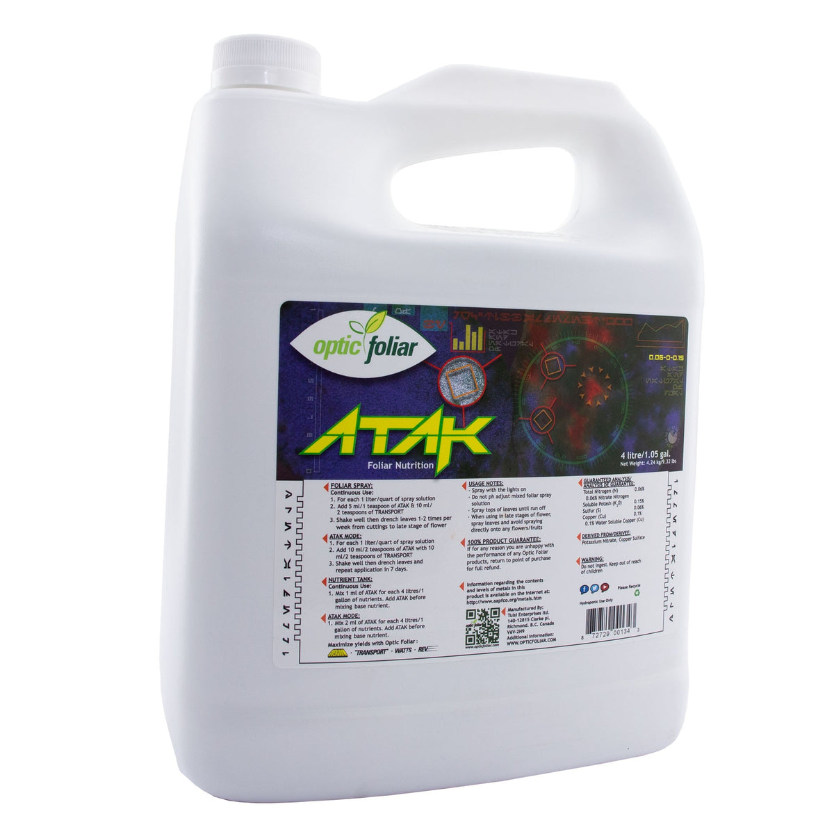 Optic Foliar Atak 4L (RTU)