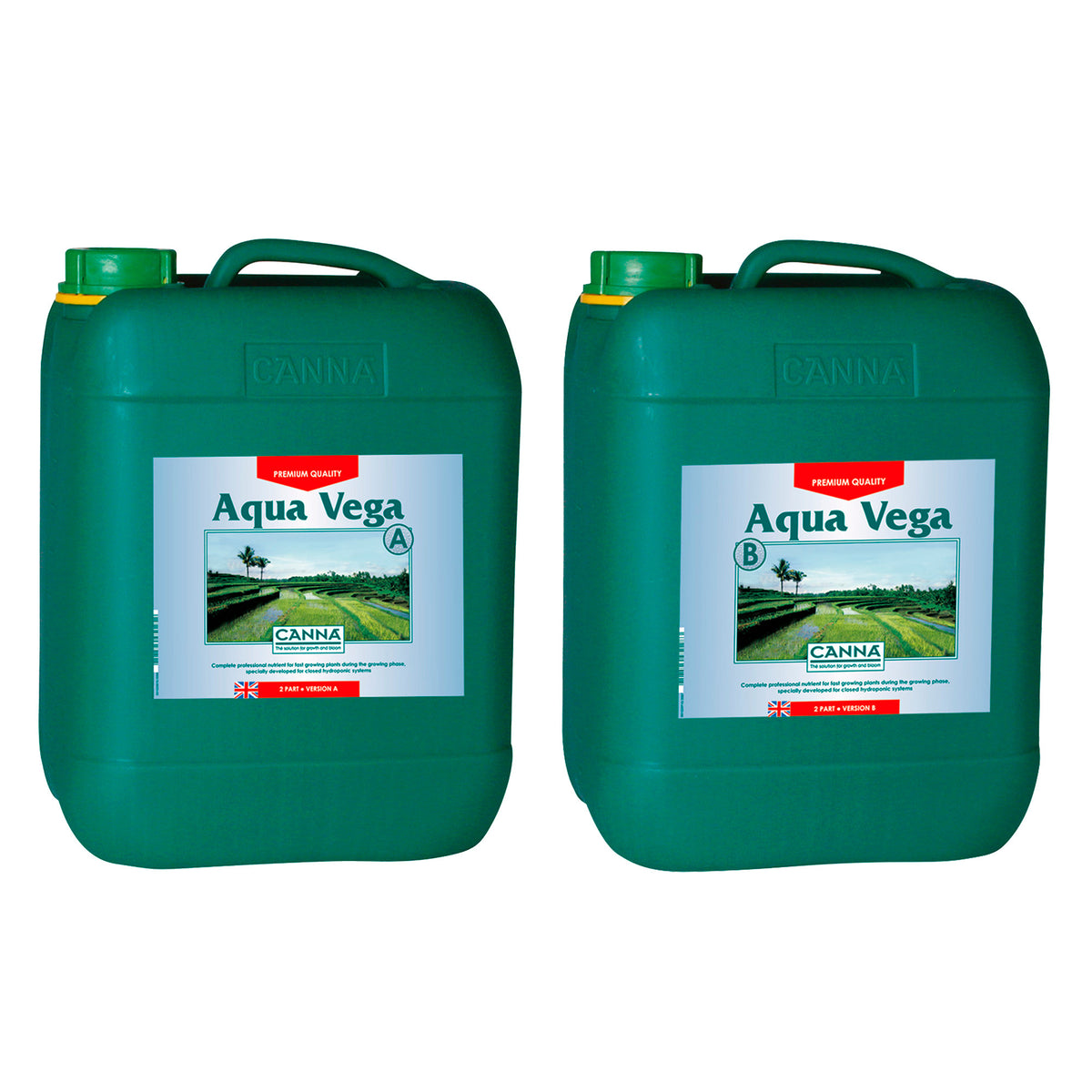 Canna Aqua Vega 10L   (A + B Complete Set)