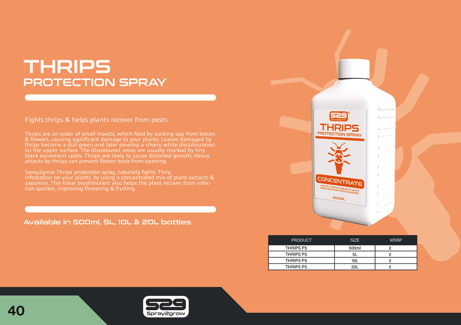 SPRAY2GROW THRIPS