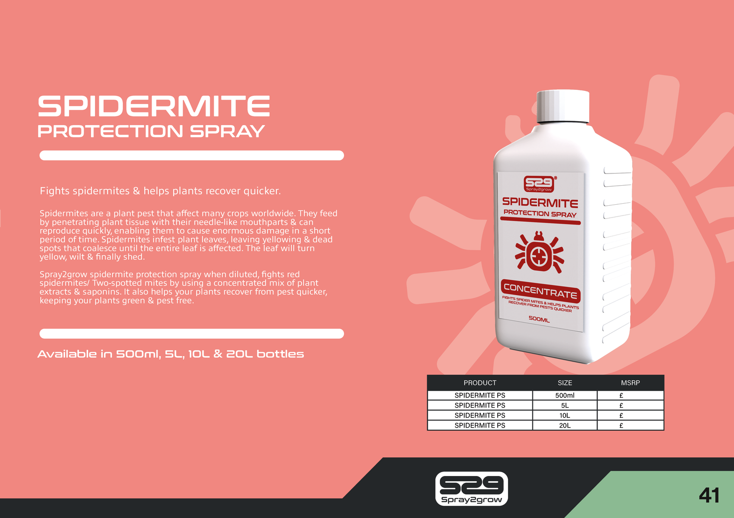 SPRAY2GROW SPIDERMITE