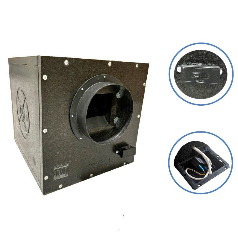 Airfan® Hybrid Foam Box Fan 3250m3/hr 250mm (10")