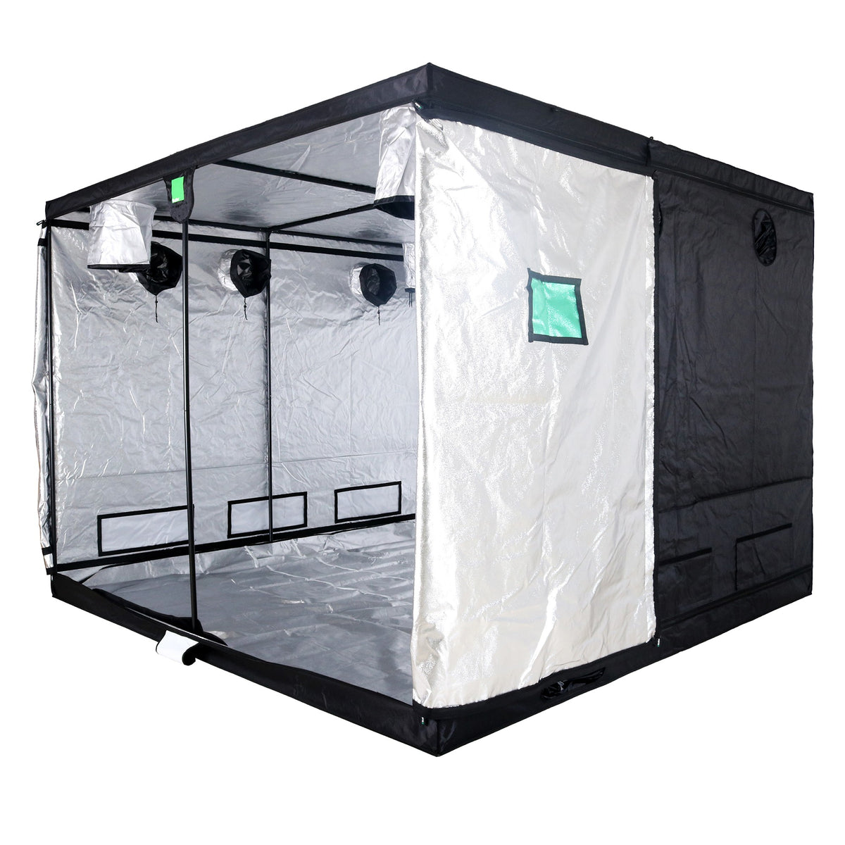 BudBox-Pro Tent 3.0m x 3.0 x 2.2 (Titan 3 Tall) Silver (Set)