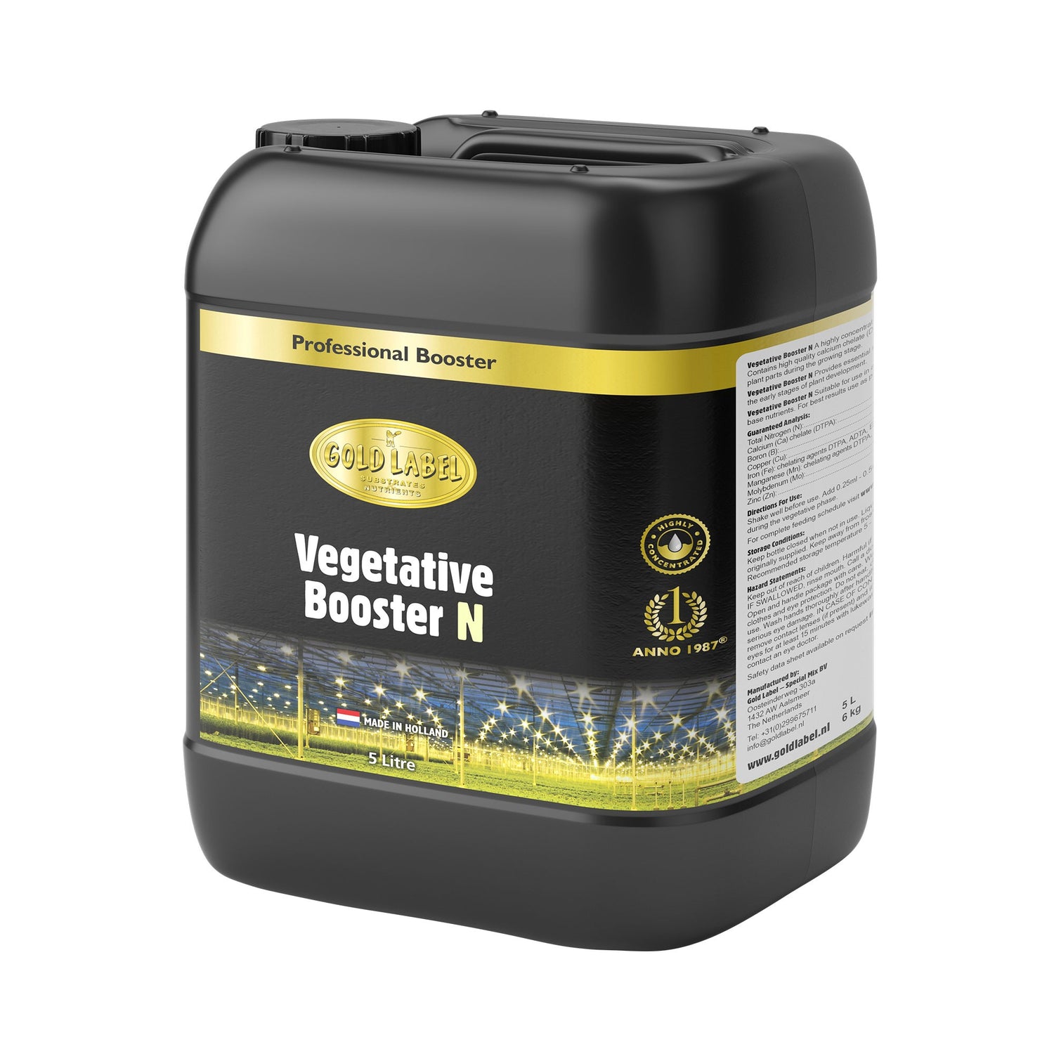 Gold Label Vegative Booster N 5L