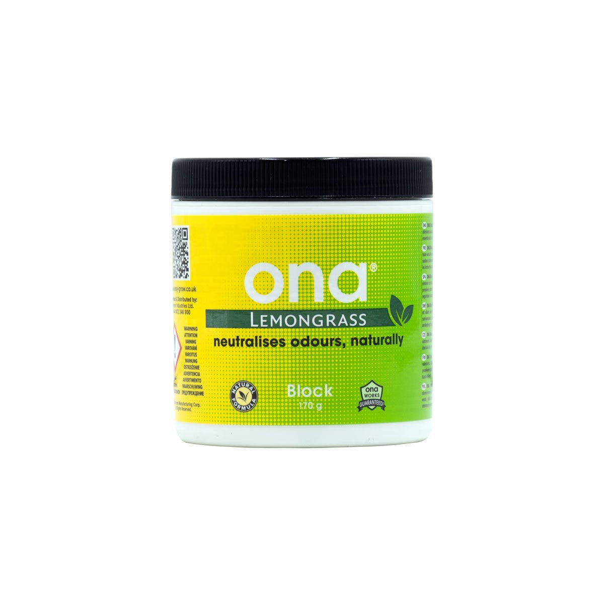 Ona Block 170g - Lemongrass