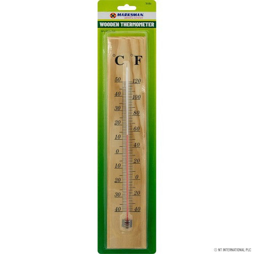 Wooden Thermometer (Large)