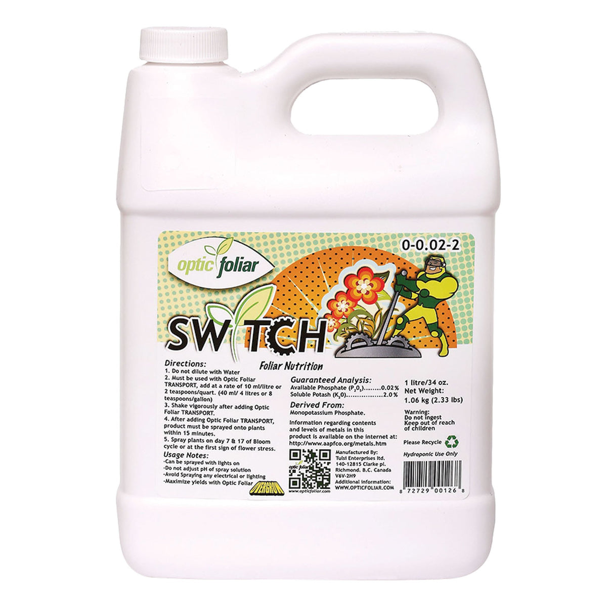 Optic Foliar Switch 1L RTU