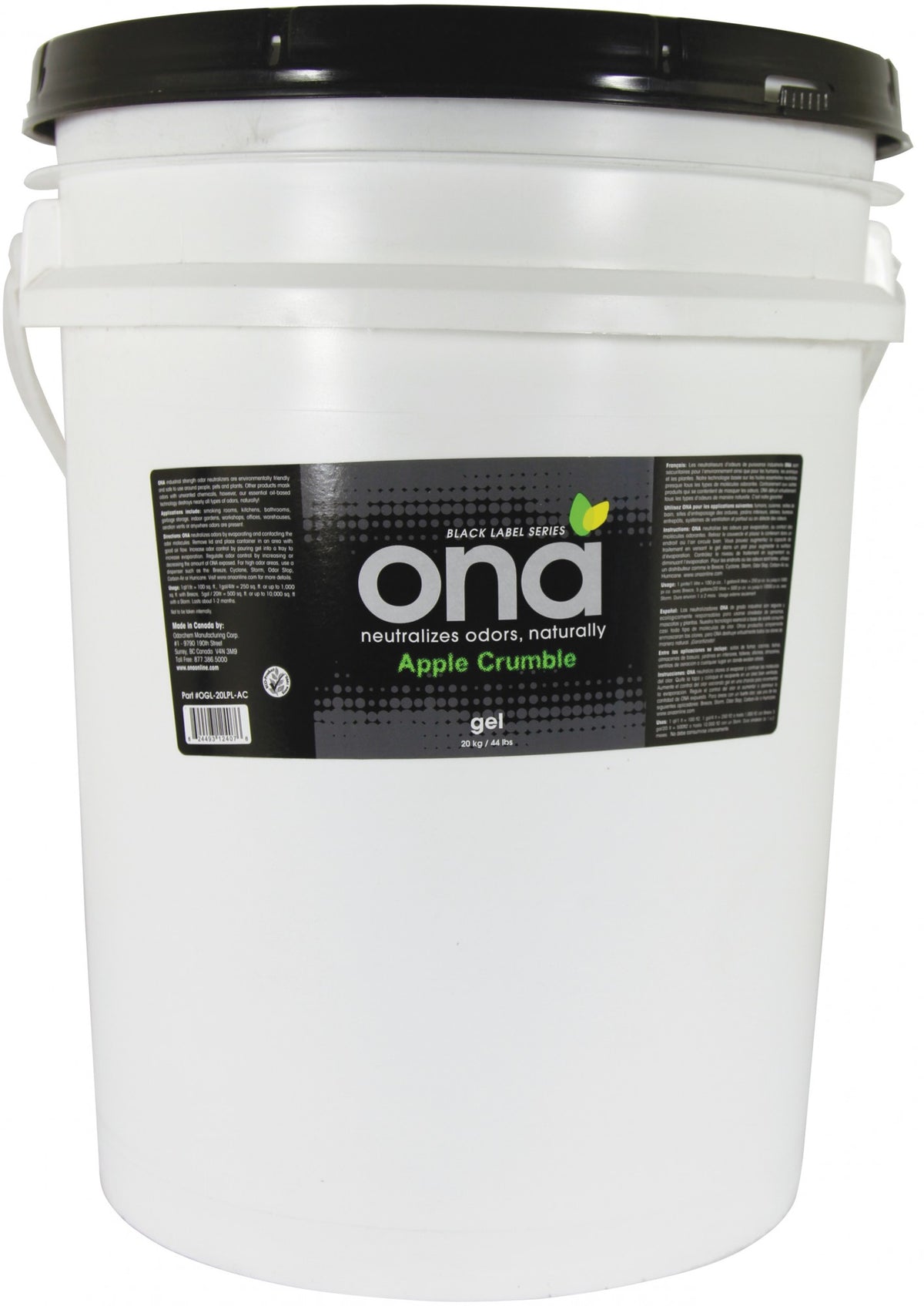 Ona (Gel) Bucket 20Kg - Apple Crumble