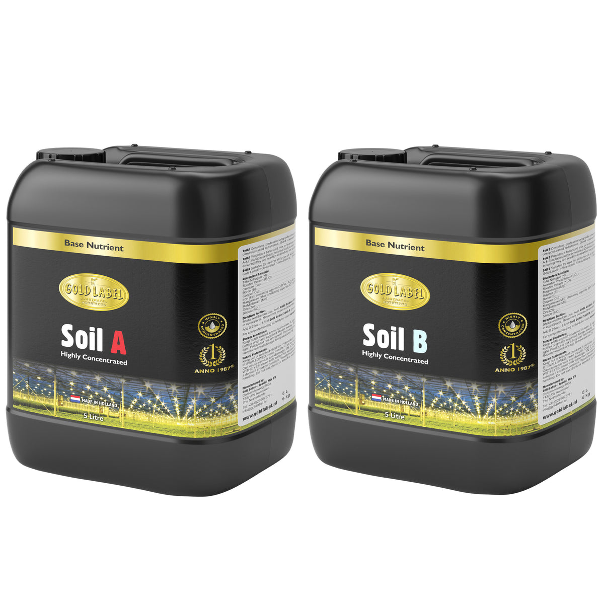 Gold Label Soil 5L (A+B)