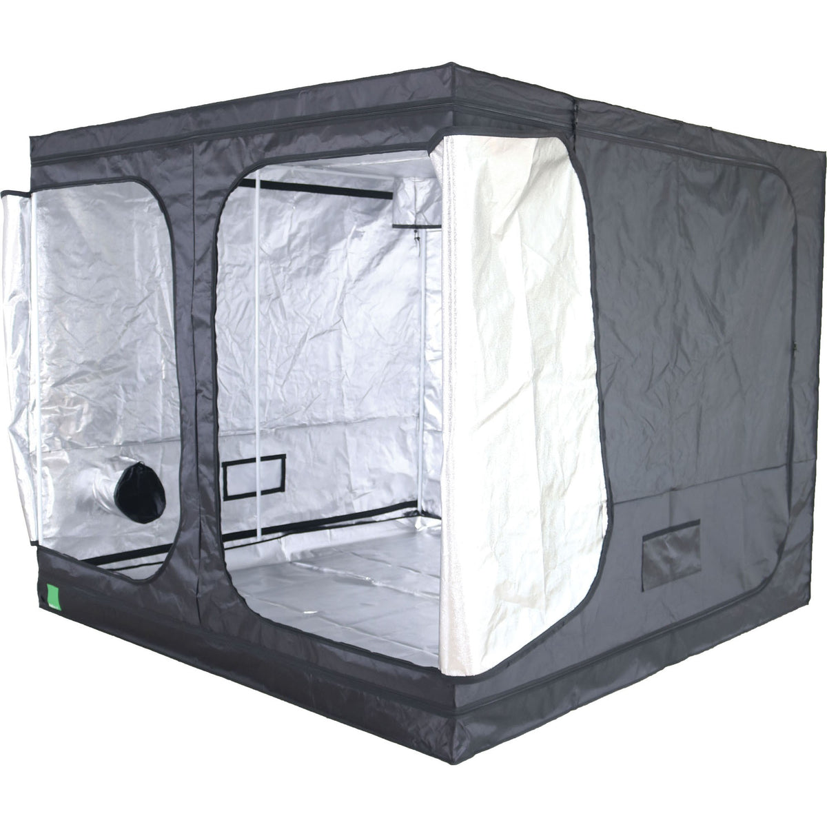 BudBox-Pro Tent 2.4m x 2.4 x 2.0 (Titan Plus) Silver - (Set)