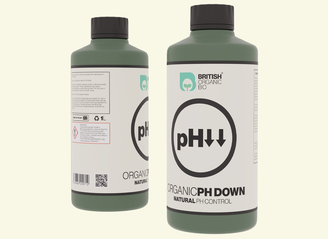 British Organic Bio Organic  PH DOWN   1 Litre